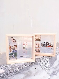 4 Grid Wooden Frame