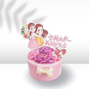 Flower For Mum By Sweet Art Jelly Cake